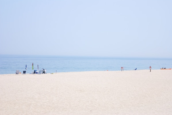Aan het strand