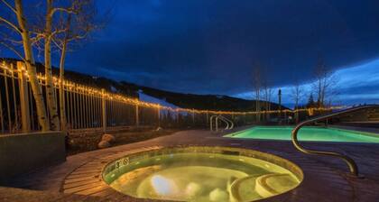 Cozy Studio wiith Shared Pool, Hot Tub, Sauna & Gym - Walk to the Slopes