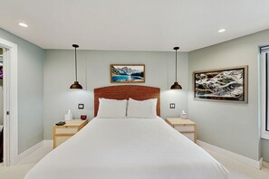 1 habitación, tabla de planchar con plancha, internet y ropa de cama