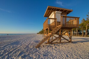Sur la plage