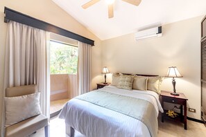 2 slaapkamers, een strijkplank/strijkijzer, internet, beddengoed