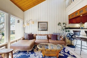 TV, DVD player, books