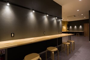 Sala de estar en el lobby
