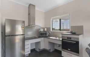 Deluxe-Ferienhütte, 1 Schlafzimmer, barrierefrei | Eigene Küche
