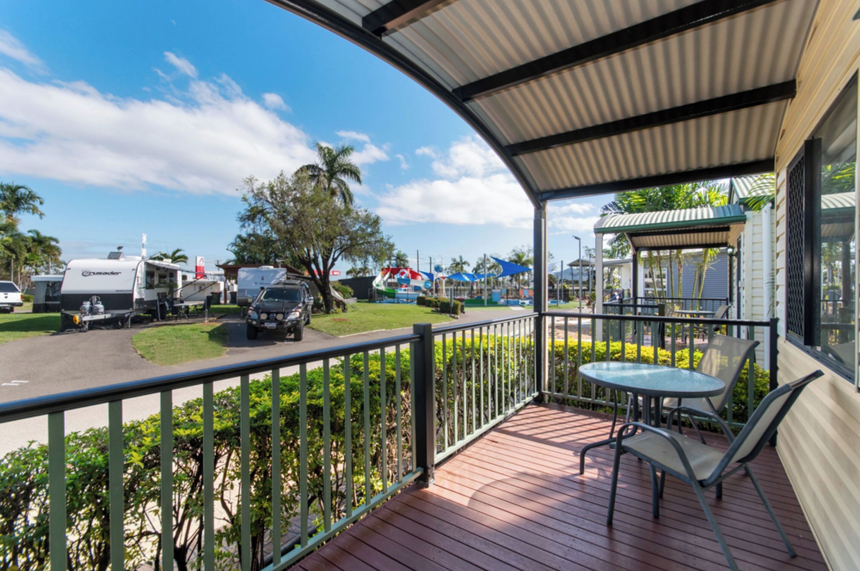 Standard 2 Bedroom Cabin - Sleeps 6 | Terrace/patio