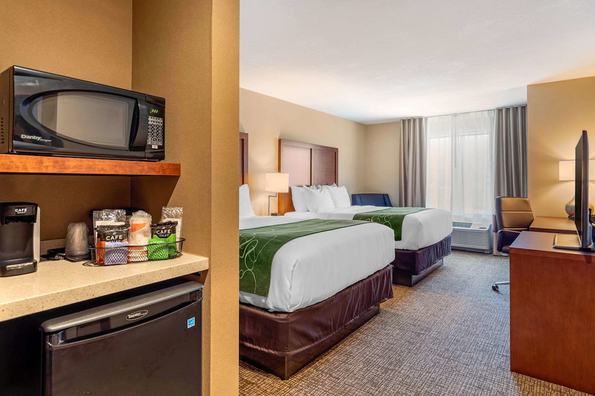 In-room safe, desk, blackout drapes, iron/ironing board