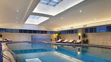 Indoor pool, outdoor pool