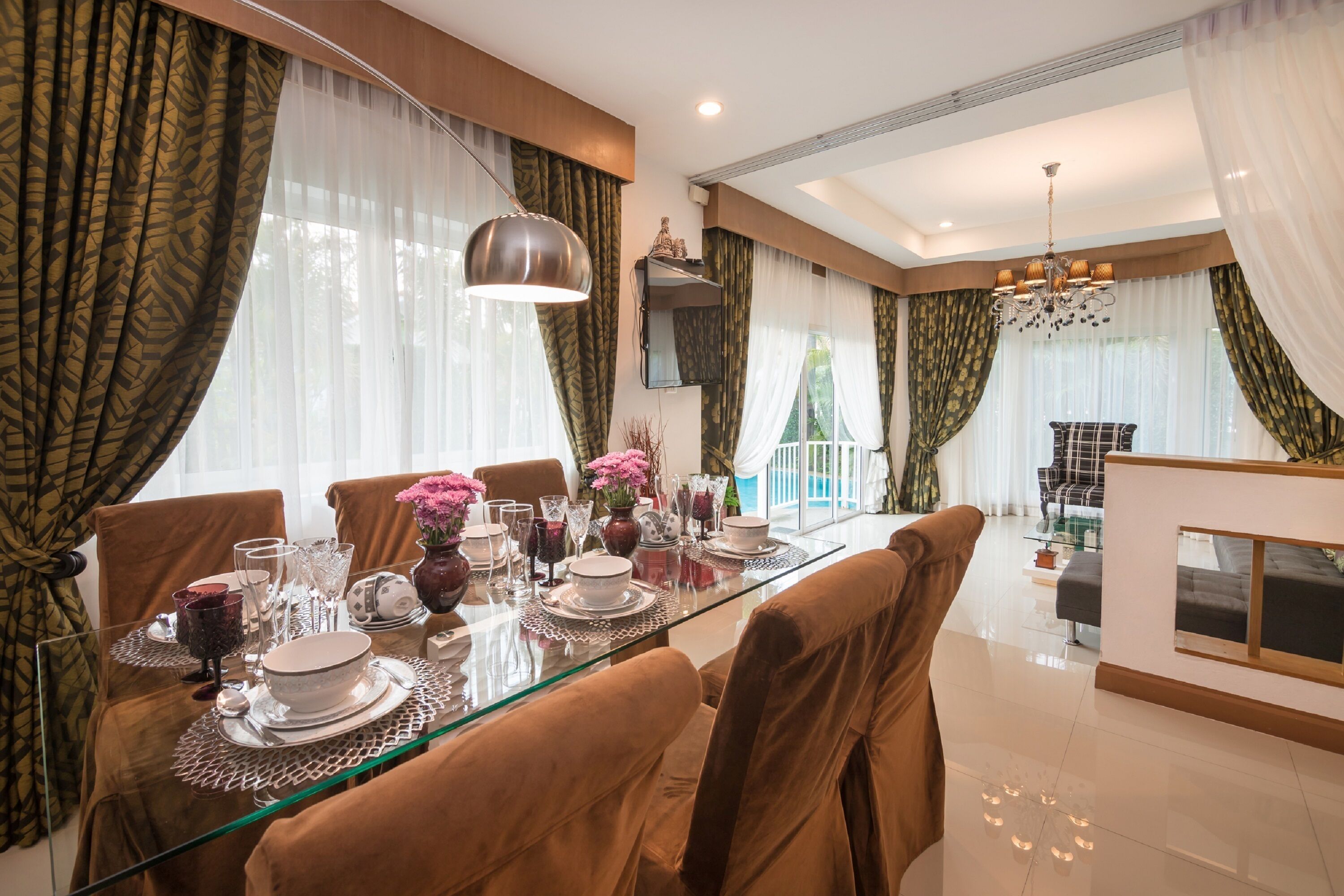 3 habitaciones y sábanas de algodón egipcio 