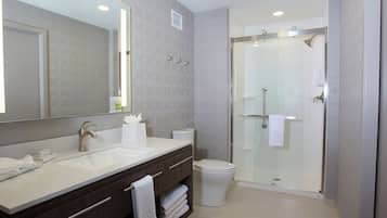 Suite, 1 Bedroom, Non Smoking | Bathroom shower