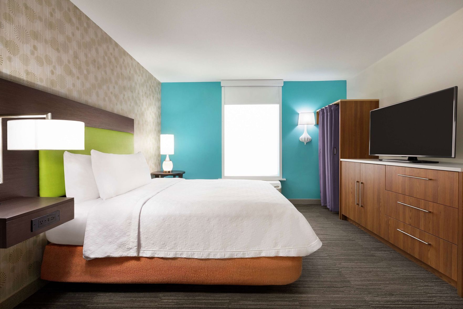 In-room safe, desk, laptop workspace, blackout drapes