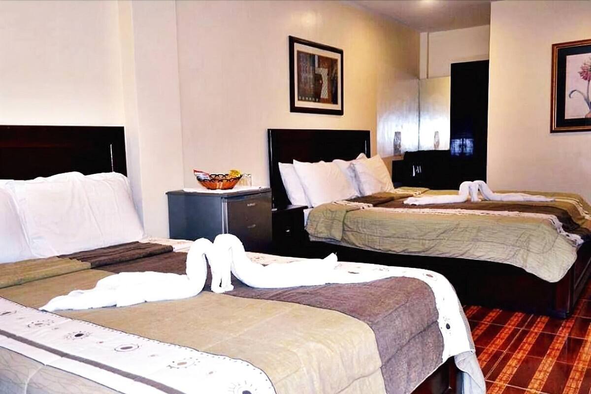 2 Beds Executive Room | 1 bedroom, in-room safe, free WiFi, bed sheets