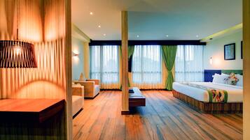 Phòng đôi Premium, 1 giường cỡ king, không hút thuốc | 1 phòng ngủ, bộ đồ giường cao cấp, minibar, két bảo mật tại phòng