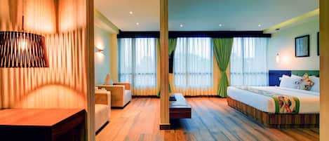 1 habitación, ropa de cama de alta calidad y minibar