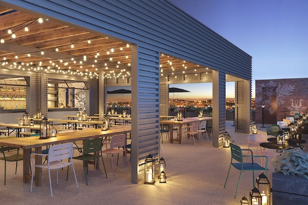 Terraza en la azotea