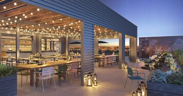 Terraço na cobertura