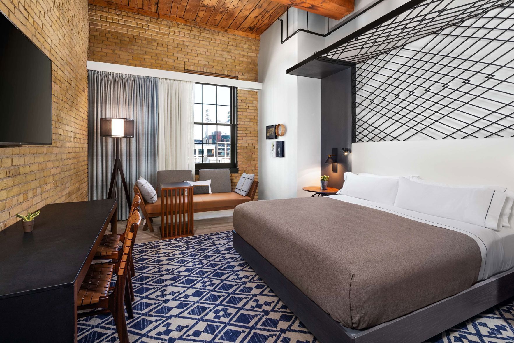 Premium bedding, memory-foam beds, in-room safe, blackout curtains