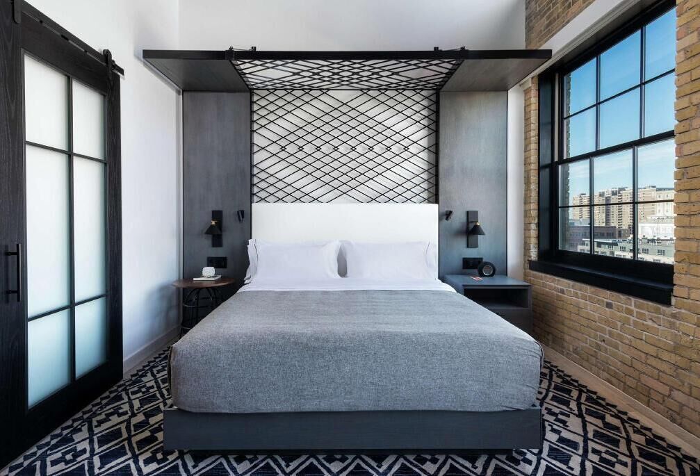 Premium bedding, memory-foam beds, in-room safe, blackout curtains
