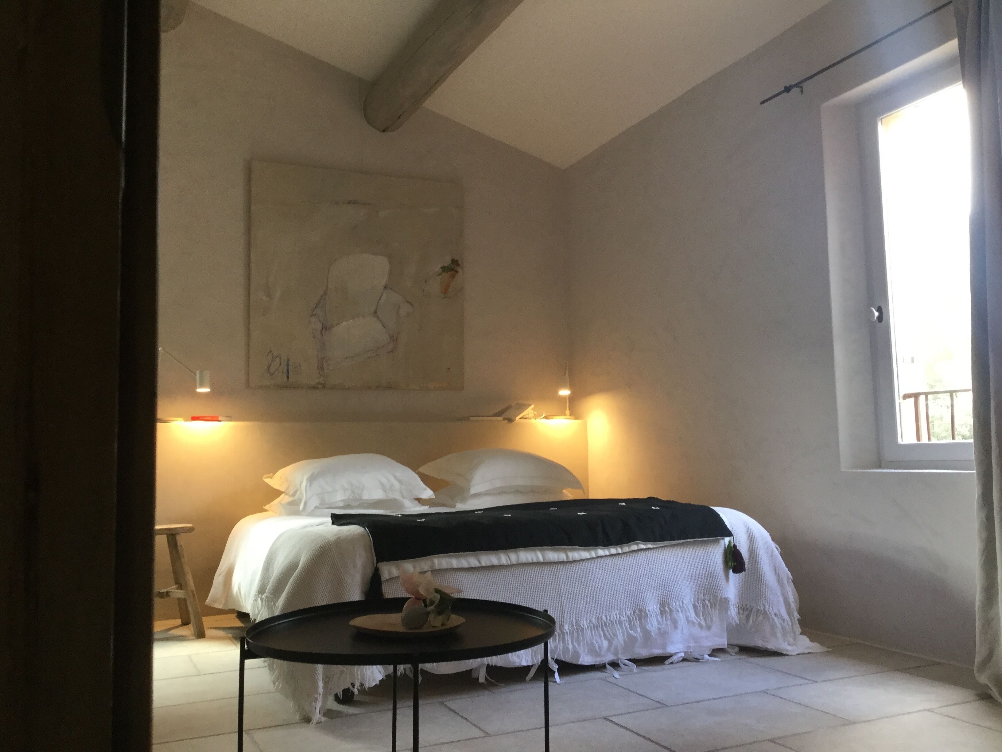 Doppelzimmer (Aubriete) | Individuell dekoriert, individuell eingerichtet, Bügeleisen/Bügelbrett