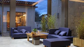 Sitzecke in der Lobby