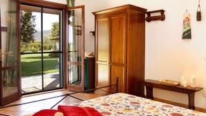 Chambre Double, vue jardin