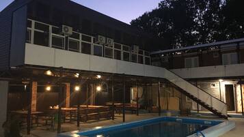 Seasonal outdoor pool