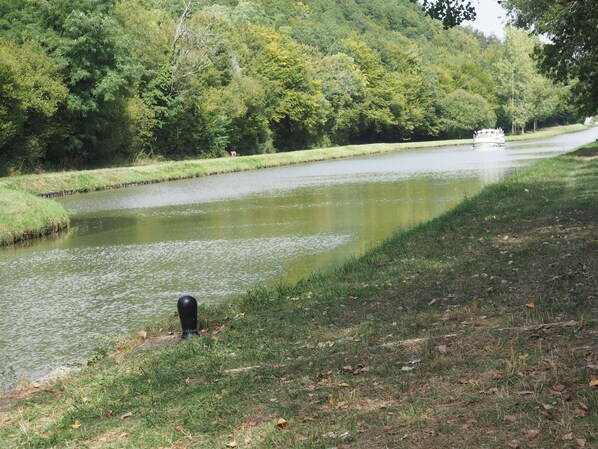 Blick von der Unterkunft