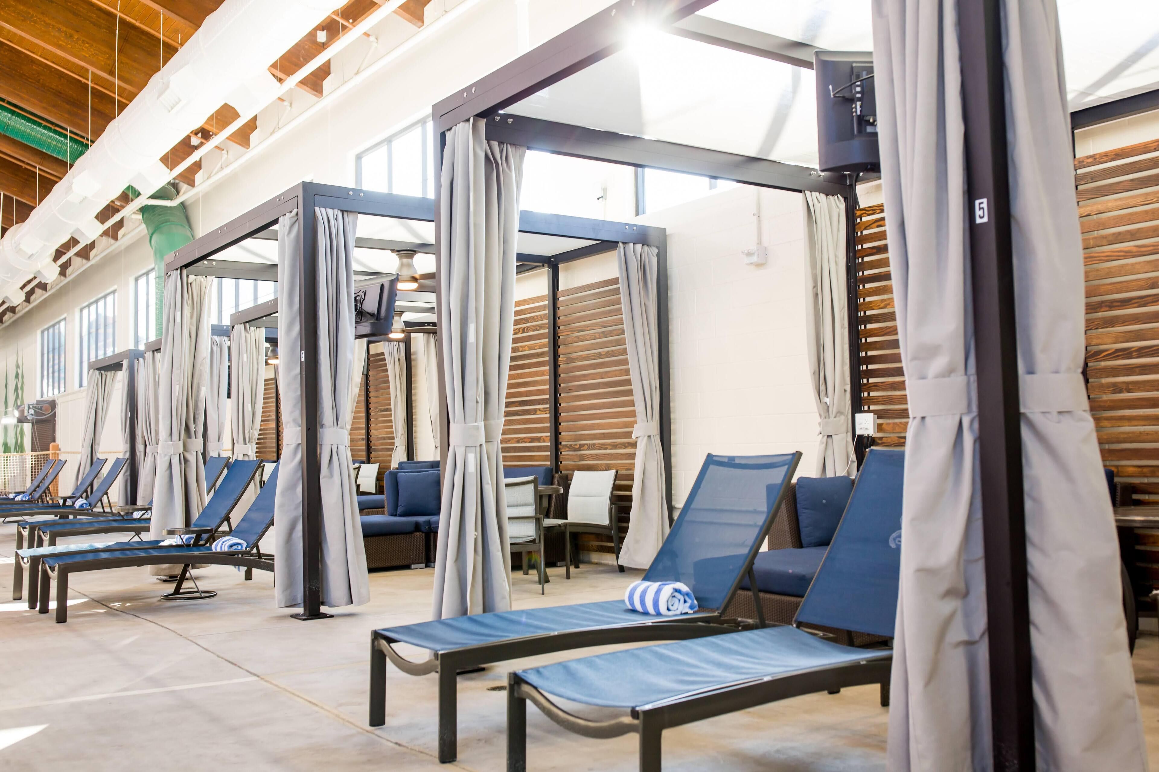 5 indoor pools, seasonal outdoor pool, pool cabanas (surcharge)