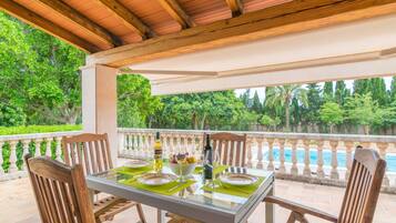 Restaurante al aire libre