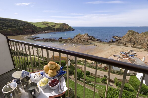 Vue depuis l’hébergement