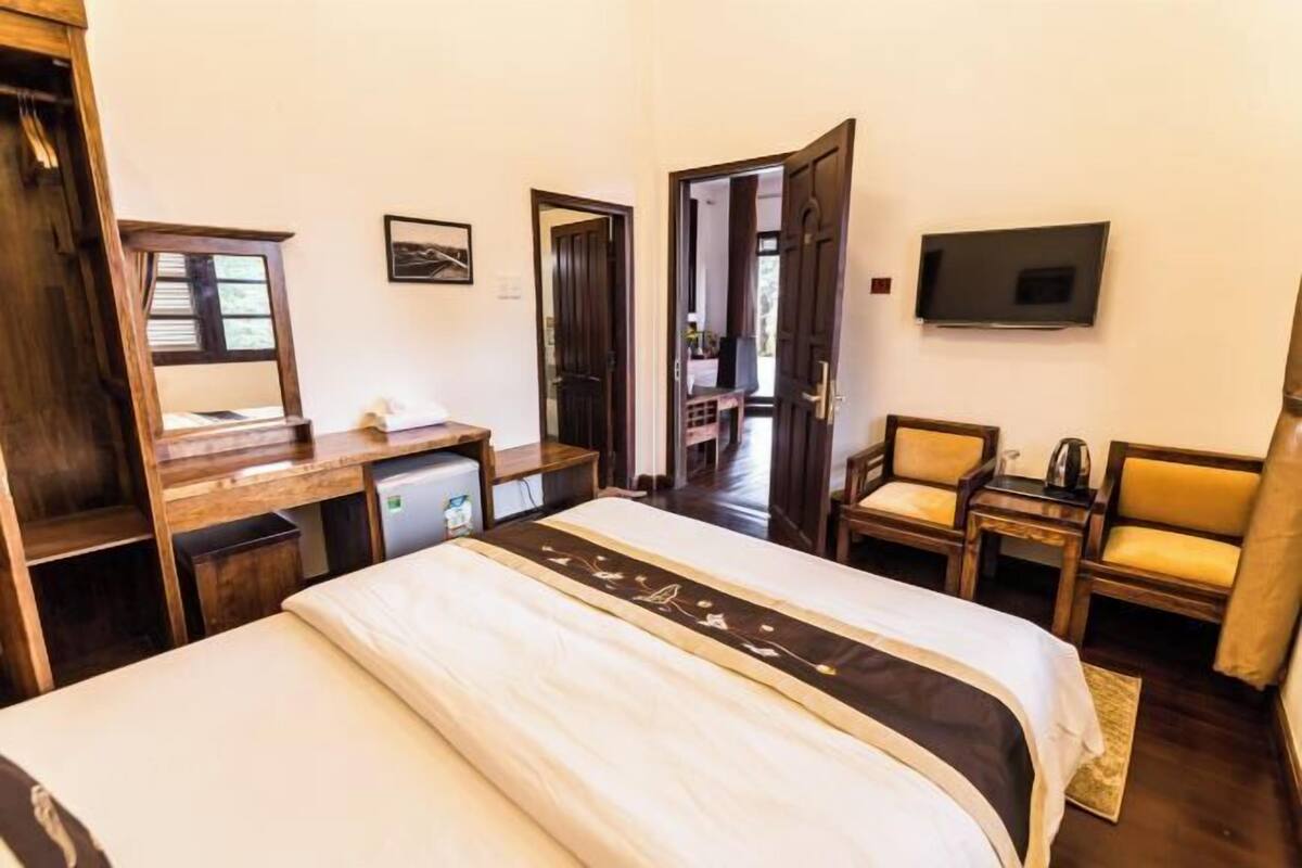 Minibar, skrivebord, mørklægningsgardiner, lydisolering