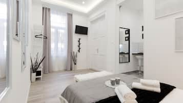 Superior appartement | Geluiddichte muren, een strijkplank/strijkijzer, gratis wifi