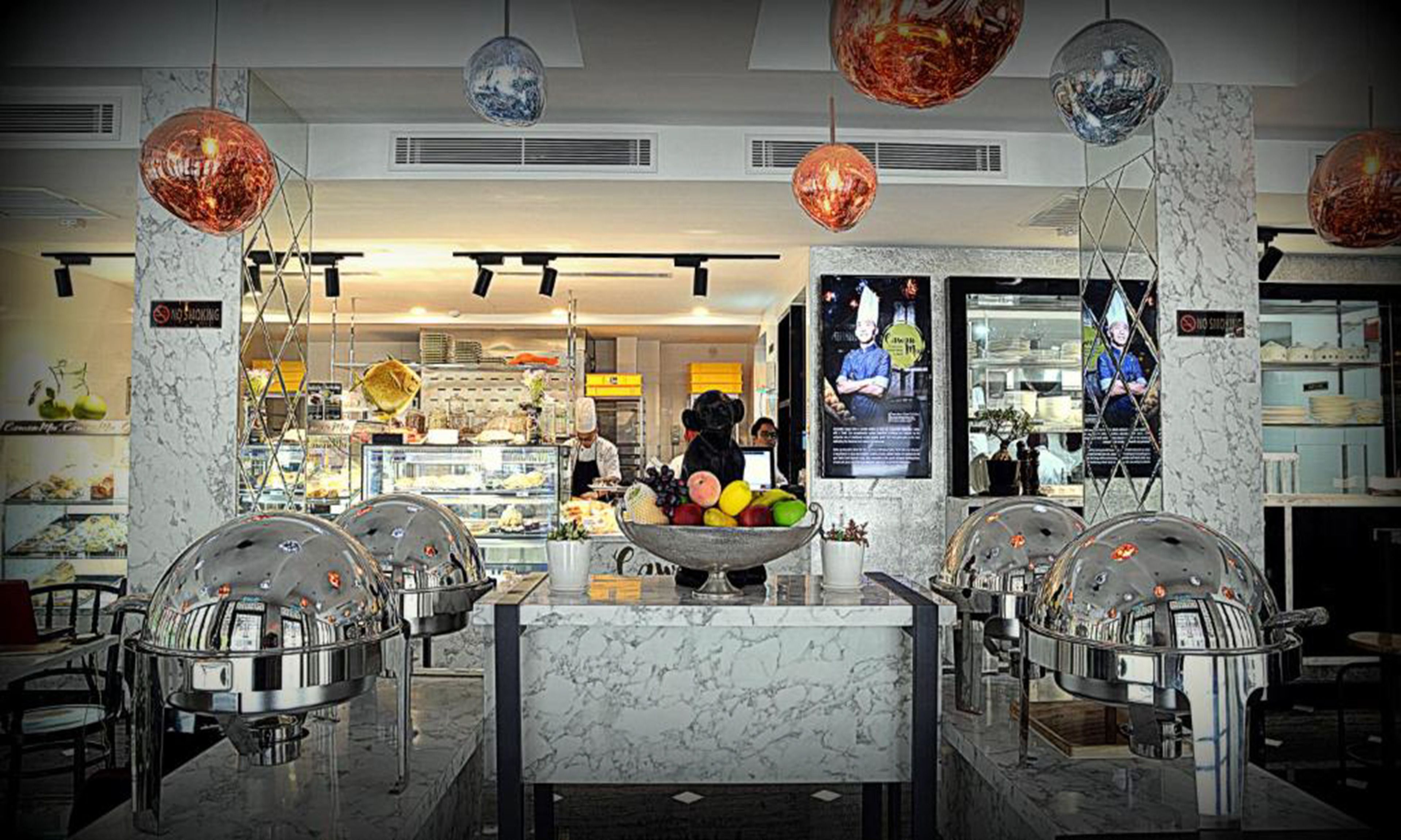 breakfast, lunch, dinner served; asian cuisine