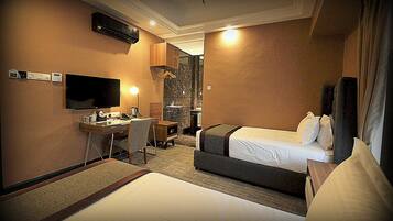 In-room safe, iron/ironing board, free WiFi
