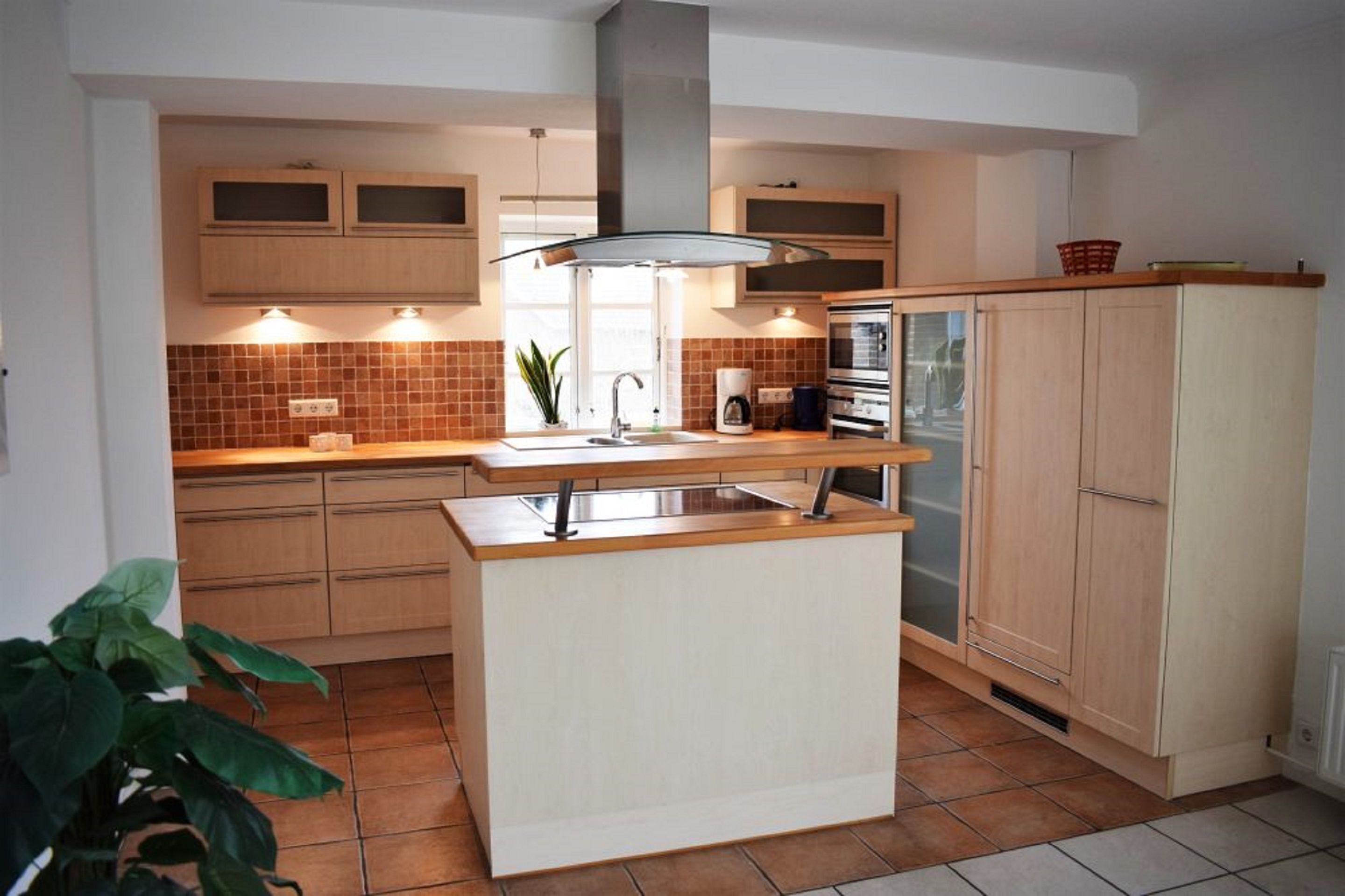 Apartamento (Fe 1 Redlefswarft) | Cozinha privada | Geladeira, micro-ondas, cooktop, cafeteira/chaleira