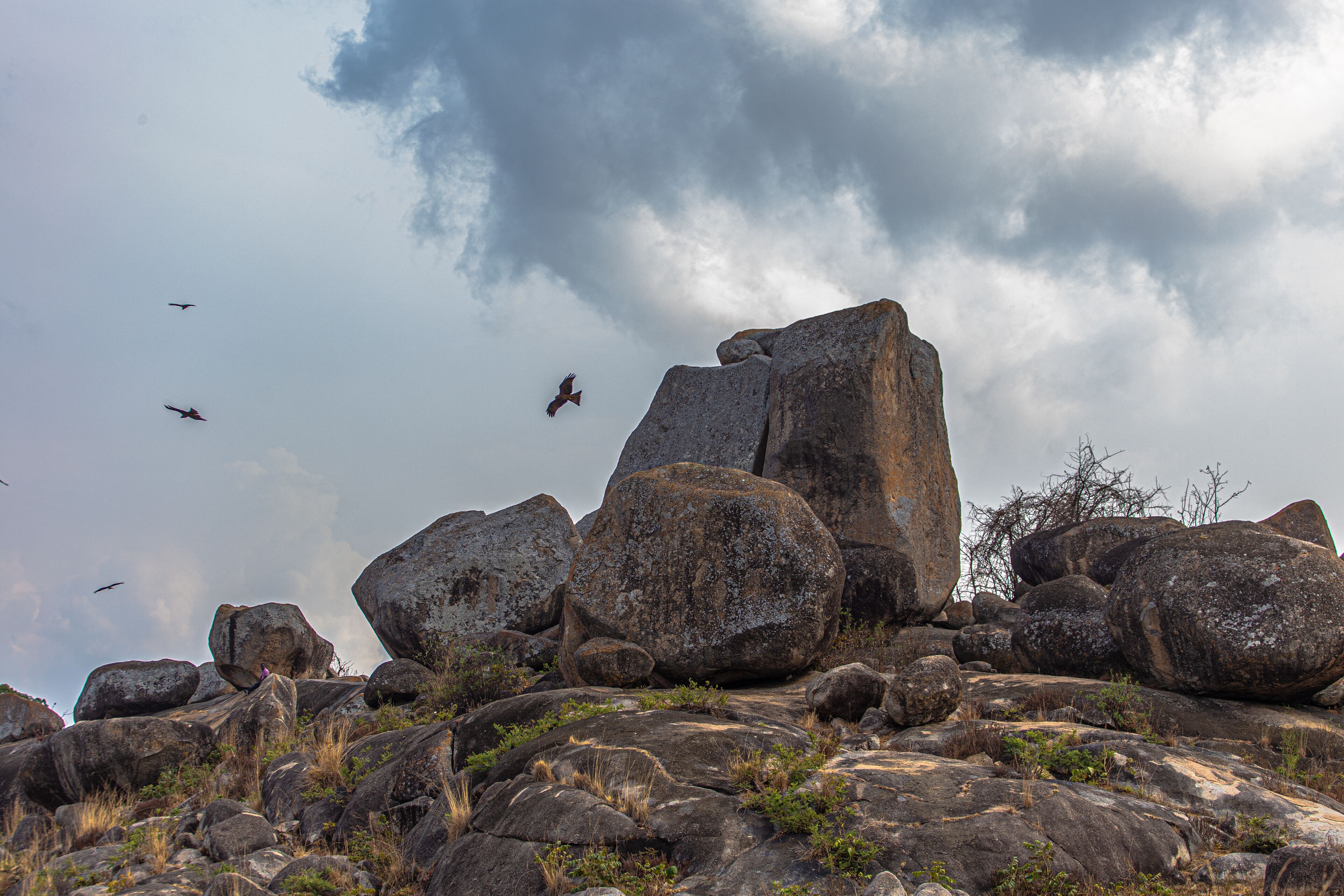 outdoor rock climbing