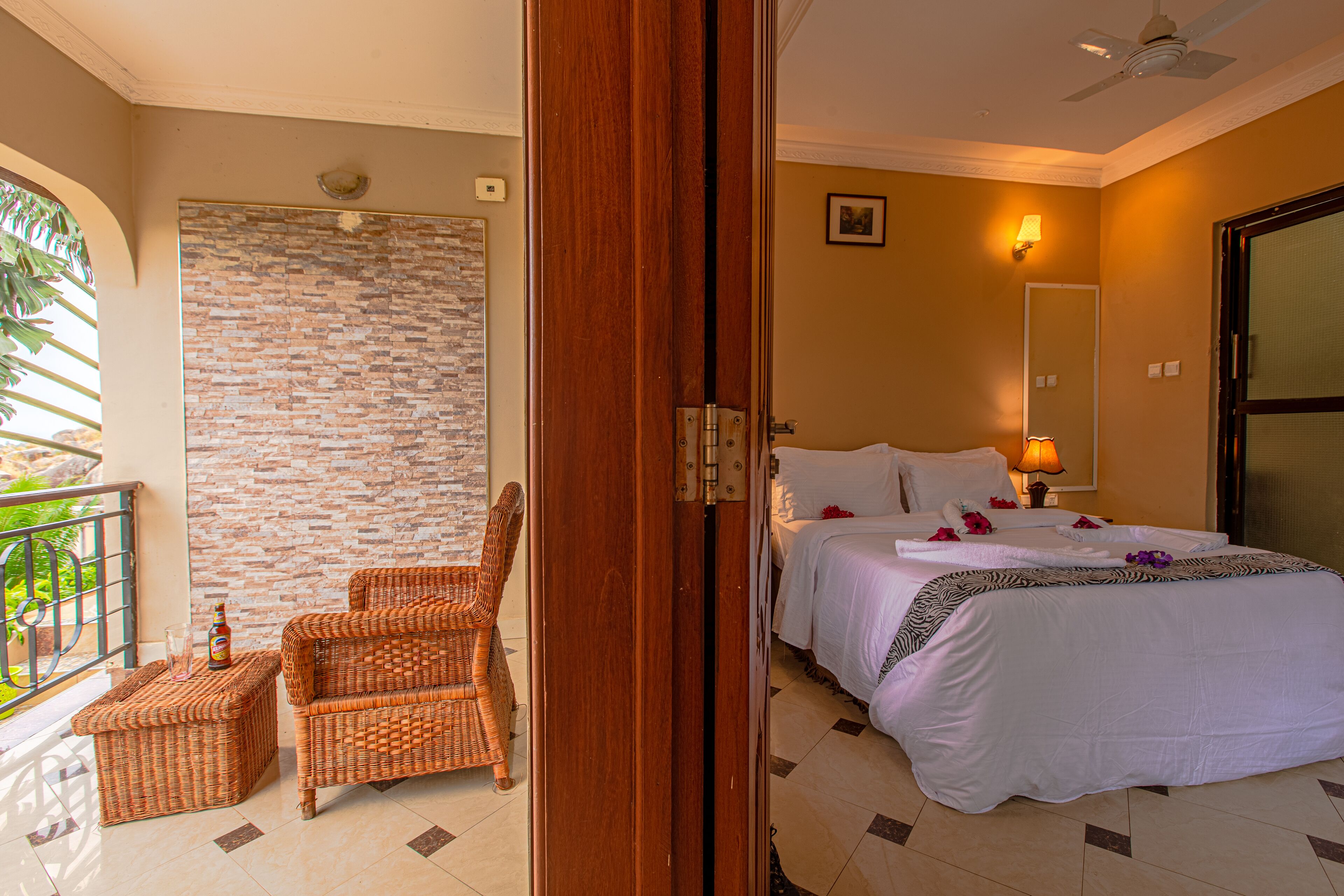 deluxe double room, garden view | 1 bedroom, frette italian sheets, premium bedding, pillow-top beds