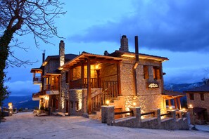 Fassade der Unterkunft