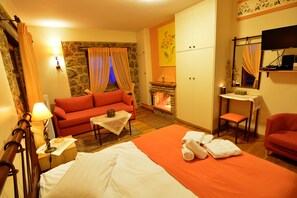 Superior-Doppelzimmer, Kamin