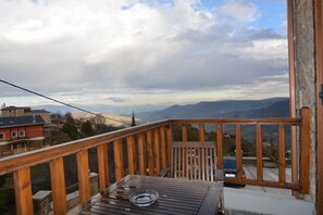 Superior-Doppelzimmer, Kamin | Balkon