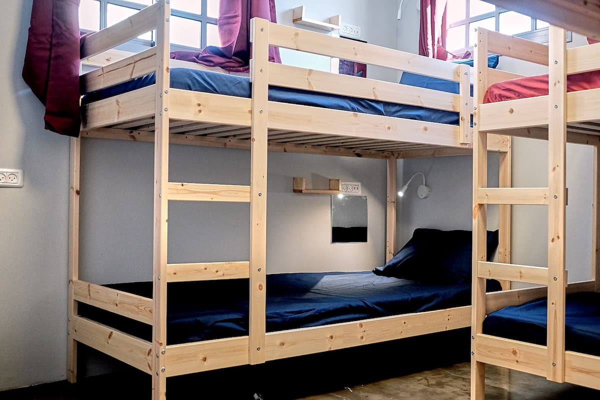 1 Bed in Shared Dormitory | 客房内保险箱、办公桌、熨斗/熨板、免费 WiFi
