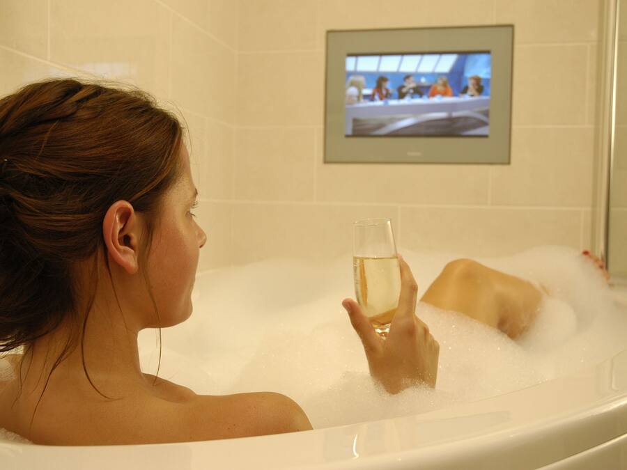 Kamar Double Superior | Bathtub besar