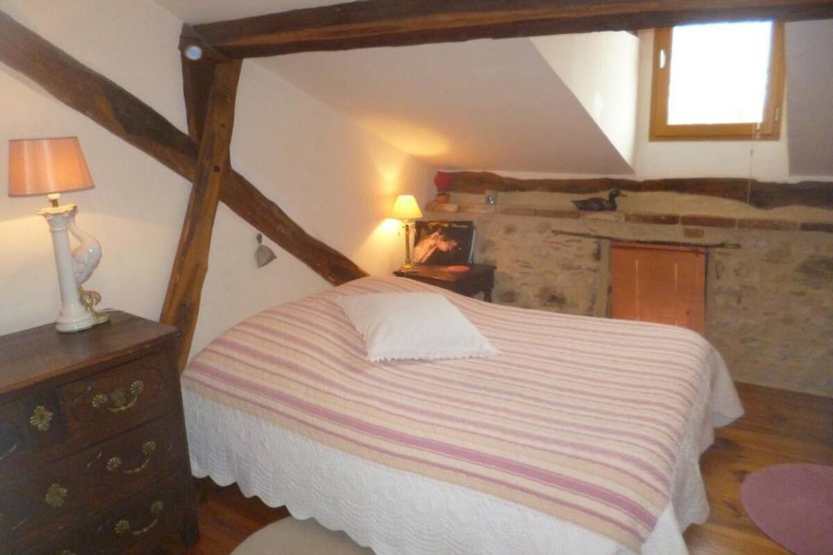 Camera doppia, vista montagna (Chambre Tom) | 1 camera, biancheria da letto di alta qualità, con stile personalizzato