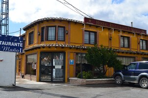 Entrada de la propiedad