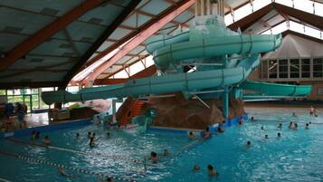 Indoor pool, outdoor pool