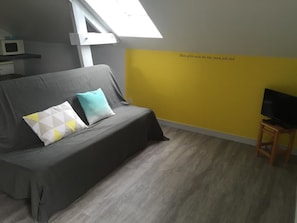 Appartement (Colibri) | Woonruimte | Een flatscreentelevisie