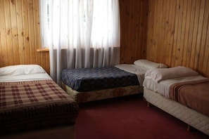 Free WiFi, bed sheets