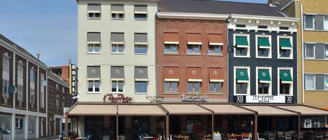 Façade de l’hébergement