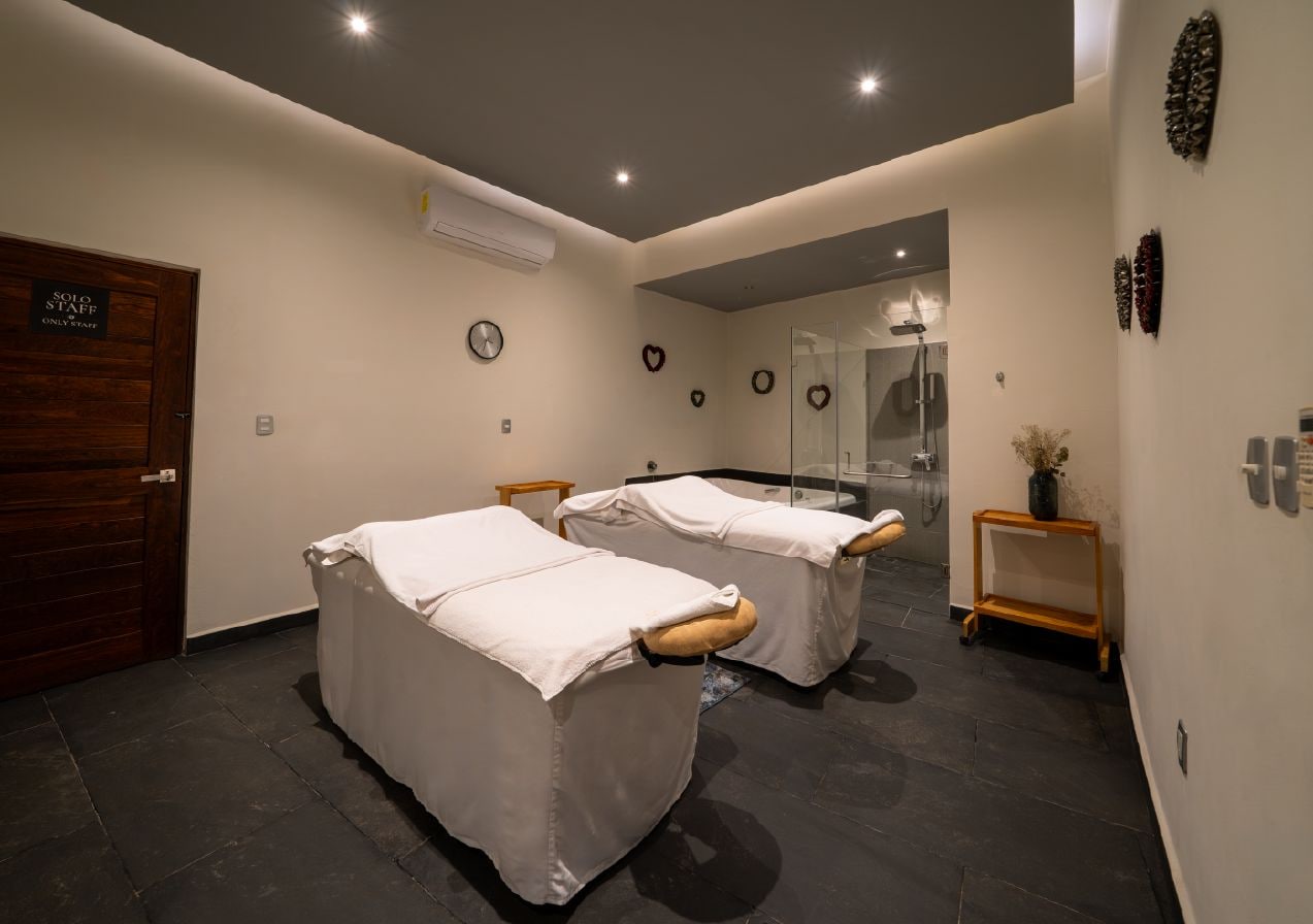 Sala de tratamientos de spa