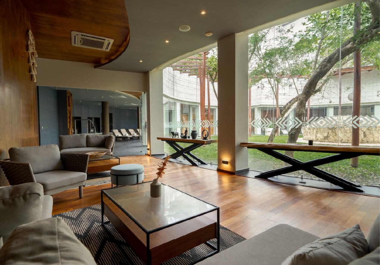 Spa reception