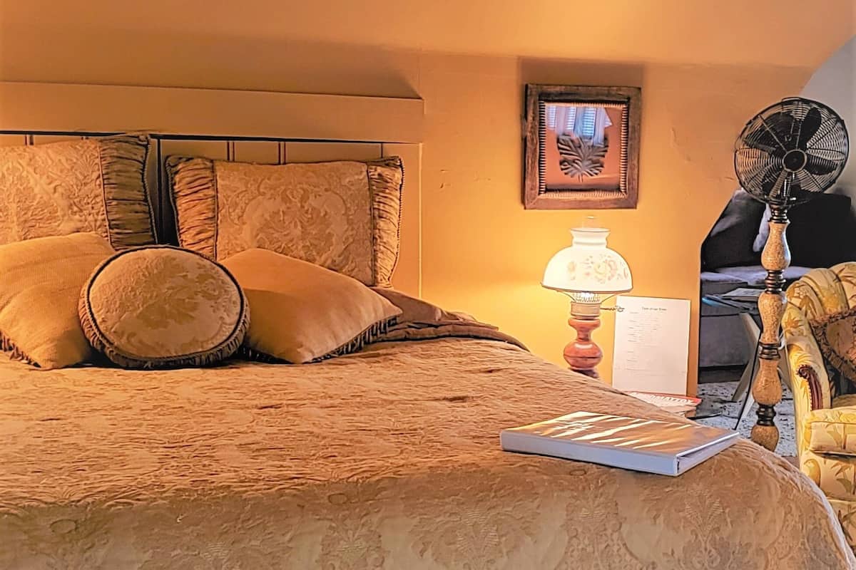 Traditional Studio Suite, 1 Queen Bed with Sofa bed (Pet Friendly) | Iron/ironing board (on request), WiFi (free), individually decorated